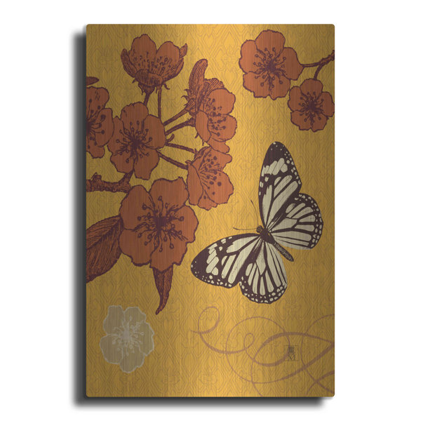 Rosalind Wheeler Orchard Bloom On Metal by Studio Mousseau Print Wayfair
